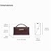 Imagen de JW PEI Noor Bolsos de Mano para Mujer-Borgoña Intenso