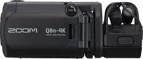 Zoom Q8n-4K Grabadora de vídeo portátil. 4K HDR Video, micrófonos estéreo más dos entradas XLR, grabación de 4 pistas de audio, webcam, para grabaciones y streaming de música, podcasts y más - imagen 8