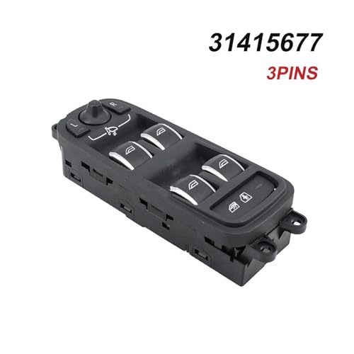 Bouton commutation commande fenêtre électrique principale Volvo XC60 S60L interrupteur - 2