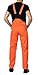 Pantalones con Peto de Trabajo para Hombre, Made in EU, Mono de...