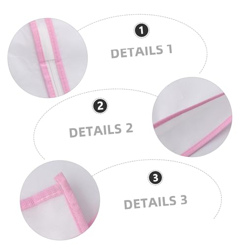 1pc Nonwoven Wedding Dress Storage Bag Dust Cover for Bridal Gown Breathable Garment Bag for Edge Design Extra Reusable and Washable4