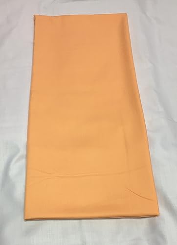 Image of BKRKJ Women's Lizibizi Cotton Unstitched Dress Material Plain Fabric by Meter for Sewing Suit,Salwar,Blouse,Shirt,Kurta,Pyjama,Pathani,Kameez,Chudidar,Patiyala (Peach 28, 4.5 Meter)