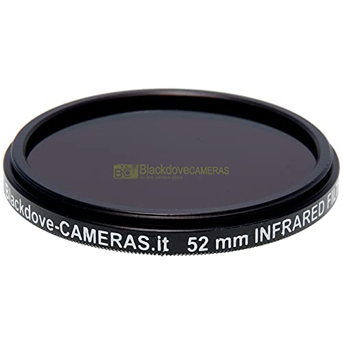 Filtro infrarosso 720nm 52mm Blackdove-cameras- Infrared filter 720 nm cut