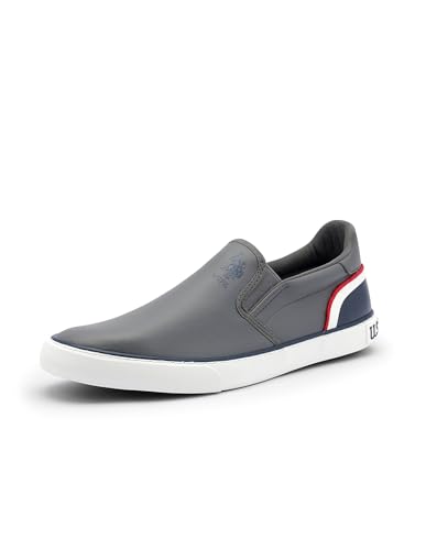 Image of U.S. Polo Assn. USPA|TIMEO 3.0|Grey Stylish Casual Sneaker Shoes for Men