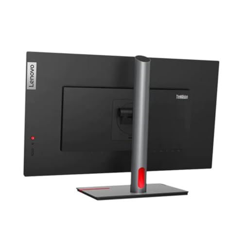 Image of Lenovo ThinkVision P27h-30 27 inch Class WQHD LED Monitor - 16:9 - Raven Black