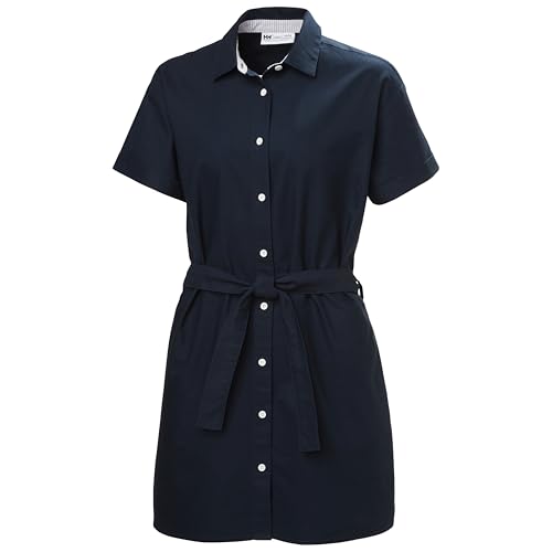 Helly Hansen Damen Sorrento Hemdkleid, 597 Marineblau, Mittel