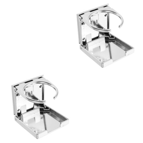 Portavasos plegable externo universal para auto 2 piezas miniatura 1