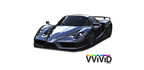 Image of VViViD Black Mirror Chrome Cast Vinyl Wrap Self-Adhesive Film Air-Release Bubble and Air-Free 3MIL (10ft x 5ft)