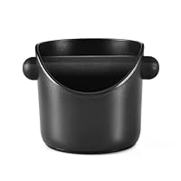 Abklopfbehälter für Siebträger, Kaffeesatz Abschlagbehälter, Kaffee Abklopfbehälter mit Abnehmbar Klopfhebel, Knock Box Kaffee Zubehör