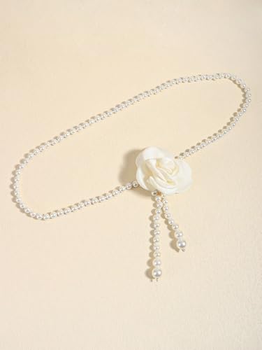 Women's 3D Floral Waist Belts Adjustable Dress Belt