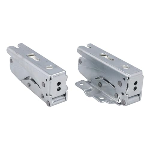 LUTH Premium Profi Parts Türscharnierset oben unten kompatibel mit Beko 5838110300 5838110400 für Kühlschrank