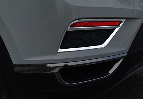 Für T-Roc 2017–2021 Außenverkleidung ABS Chrom Nebelschlussleuchte Abdeckung Verkleidung Auto Stil Zubehör