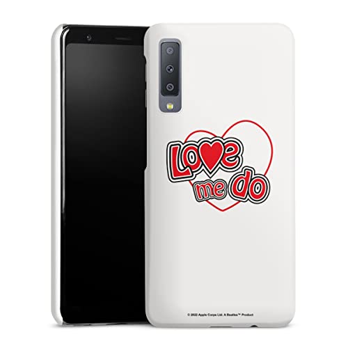 DeinDesign Coque Compatible avec Samsung Galaxy A7 (2018) Étui Housse Love Me Do The Beatles Musique - Les Beatles, Paul McCartney, John Lennon, RIngo Starr, George Harrison DeinDesign Coque Compatible avec Samsung Galaxy A7 (2018) Étui Housse Love Me Do The Beatles Musique