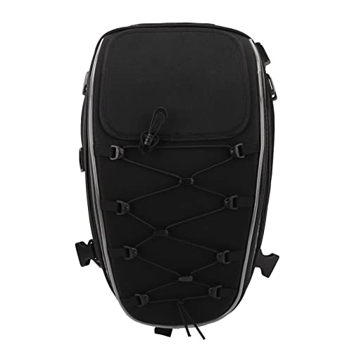 Sac à dos étanche moto de grande capacité pour pilotes enduro, blanc