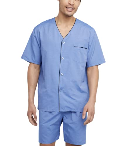 Hanes Mens Pajamas Set, 2 Piece Summer PJs With...