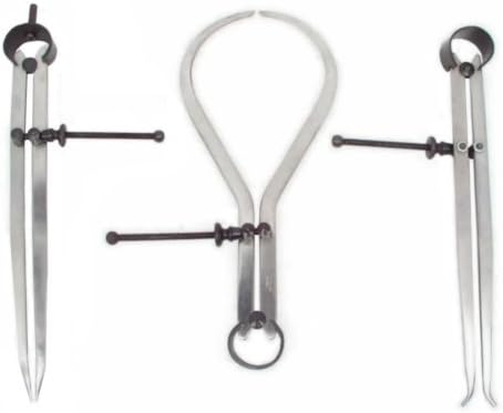 Big Horn 19053 8-Inch Caliper Set (2 Pack of 3 Pieces)