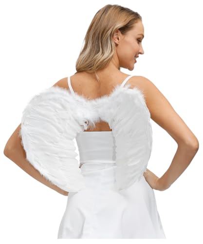 Sunboom White Angel Wings Adult Women - White Angel Costume