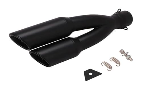 Adaptateur tuyau echappement oblique 51mm court raccord Piaggio Vespa megaphone