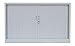 Querrollladenschrank komplett montiert Sideboard 750 x 1200 x 460 mm Stahl Büro Aktenschrank Rollladenschrank grau 555120