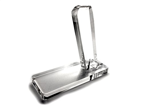 NO-M.A.R® Universal Double Stack Clear Acrylic 9mm 40s&w 10mm 45acp Pistol Display Stand