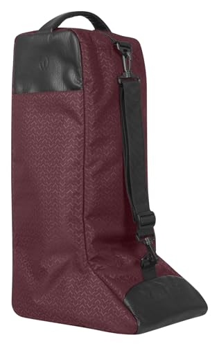 Image of Kerrits EQ Boot Bag, Burgundy Chevron Bits, One Size
