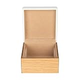 Windrose Wood Jewelry Box Cream