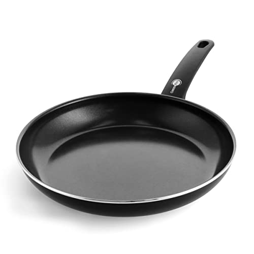 GreenPan Cambridge Sartén de cerámica antiadherente saludable de 30 cm, sin PFAS, inducción, apta...