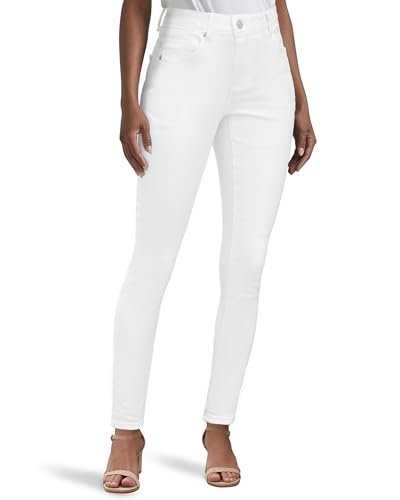 For Women Stretch Trendy Fashion High Waisted Women Jeans Slim High Waist Jeggings Off White Size Small Size 4 6