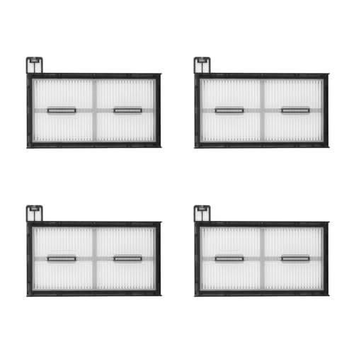 Washable Filter Replacement for Eufy X8 Pro: Perfect Fit, Reusable Vacuum Filters Compatible with RoboVac X8 Pro Series（4 pack）