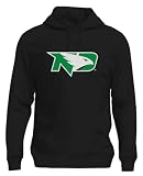 Venley NCAA Officially Licensed Apparel UND Fighting Hawks University of North Dakota Gameday Logo Unisex PPNDU005 Hoodie North Dakota01H Black Large