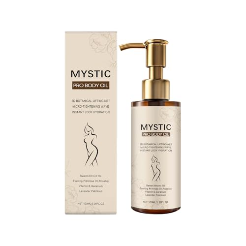 ACEITE CORPORAL MYSTIC PRO | Red Botánica Lifting 3D | Hidratación Profunda y Reafirmante | Fácil Absorción | 100ML