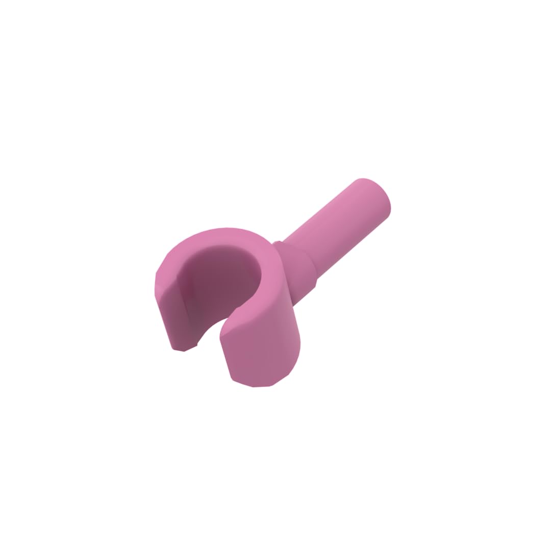 3820 ?? Minifig Hand 50 Pieces GDS-1425 Compatible with Lego Building Blocks Color:Dark Pink 221 โ image 1