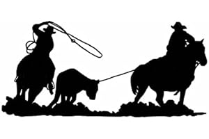 Rodeo Horse Rider Decal Sticker