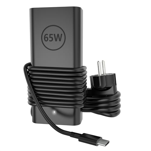Chargeur 65W USB C pour Dell Pro 16 14 13 Plus Latitude 5420 5430 E5440 5550 5530 5450 5540 5520...