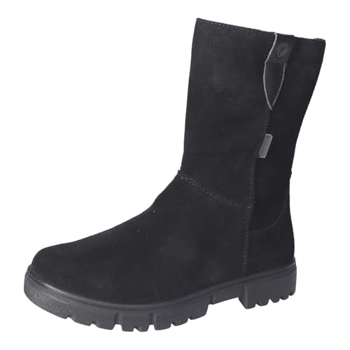 RICOSTA Chica Botines Ria,Ancho: Normal (WMS),Plantilla Desmontable, Tex,Botas de Invierno,Botas,Medias Botas,Botines,Negro (Schwarz / 090),34 EU