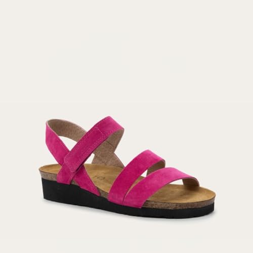 Image of NAOT Kayla Women's Sandals - Supportive 3-Strap Design with Backstrap, Cork & Latex Footbed - Arch Support - Travel-Friendly Comfortable Walking Sandals for All-Day Wear