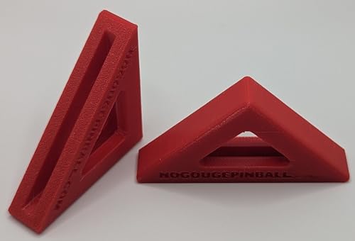 Image of Rubber Glass Corner Protectors, Cushions, Set of 2 (RED)