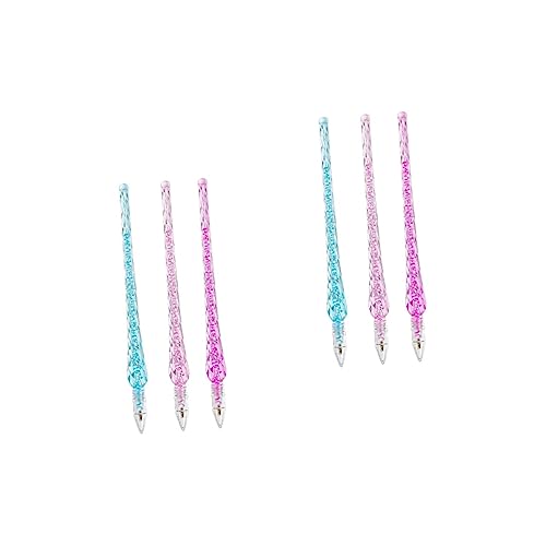 COHEALI 6 Pçs Caneta De Perfuração Cristal Latão Canetas De Pintura Úteis Ferramentas De Desenho De