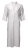 Leichtes Leinenkleid aus 100% hochwertigem Leinenstoff. Der hochwertigem Leinenstoff ist ein leichter, atmungsaktiver und weicher Stoff, der ideal zum Tragen an heißen Sommertagen, aber auch im Frühling und Herbst geeignet ist.