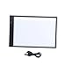 XHTLLO Light Pad, Acrylic Safe Reliable USB Power Supply Energy Saving LED Light Box, Adjustable Brightness Convenient Drawing Projector, for Copying