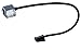 HELLA 004532161 '4532 Series' 24" 12V DC Fixed Mount Flexible Chart Reading Light with Black Housing