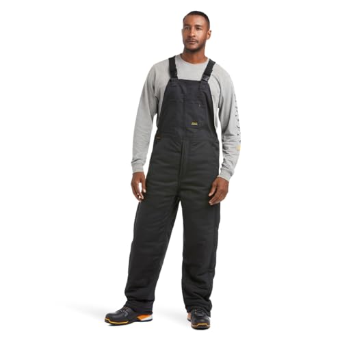 Image of ARIAT Men's Rebar DuraCanvas Stretch Insulated Bib
