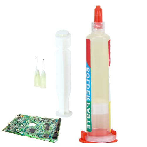 Kumprohu Flux Paste for Soldering - 10ml Electronics Soldering Paste with Strong Adhesion - Soldering Accessories for Circuit Boards, Telephones, Metal Casing, Sensor, Motors