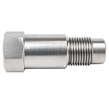 Capteurs Adaptateur universel d\'espacement de capteur d\'O2 for catalyseur CEL, en acier inoxydable SS304, M18 x 1,5, 1 pièce(A)