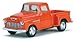 KiNSMART 1955 Chevrolet Stepside Pickup Truck 5 Inch 1:32 Scale Die Cast Metal Little Truck (Orange)