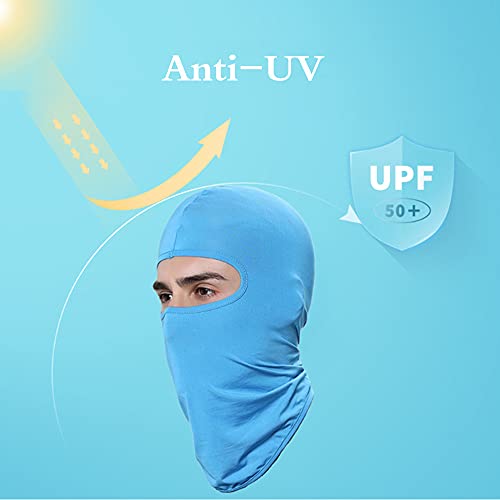 N/C 4 Pieces Balaclava Face Mask Cooling Face Cover Sun Hood Uv Protection For Men Women Kids Lightweight Dustproof Fishing Motorcycle Running Cycling (Coffee) #TOP1