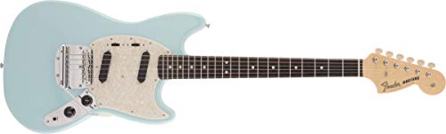 Fender エレキギター Made in Japan Traditional 60s Mustang®, Rosewood Fingerboard, Daphne Blue