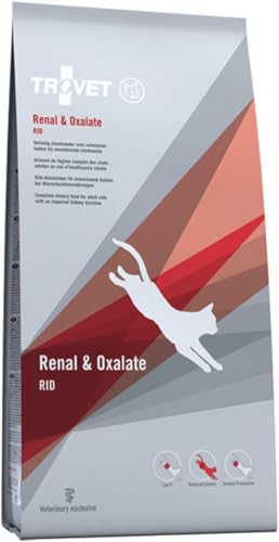 Trovet Renal & Oxalate Rid Aliments secs | 2,5 kg | Aliment diététique Complet pour Chats Adultes | Soutien en Cas d'insuffisance rénale et de Cristaux urinaires d'oxalate ou d'urate