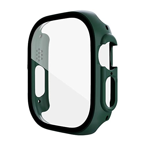 Accessoires coque iwatch Ultra 49mm étui protecteur écran PC vert