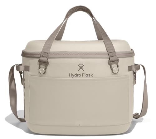 Image of Hydro Flask Carryout Cooler - Insulated Portable Soft Cooler - 30 L Capacity in Oat